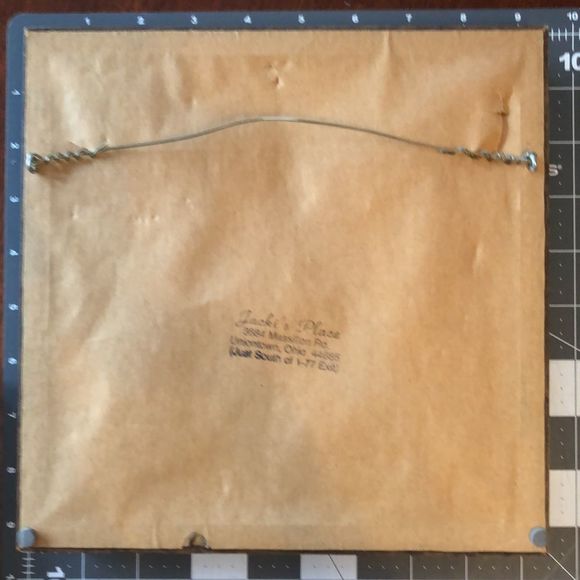 Two matching framed cross stitch pieces depicting flowers/antique chairs/quilt - Picture 5 of 16